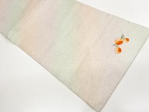 菊模様刺繍名古屋帯